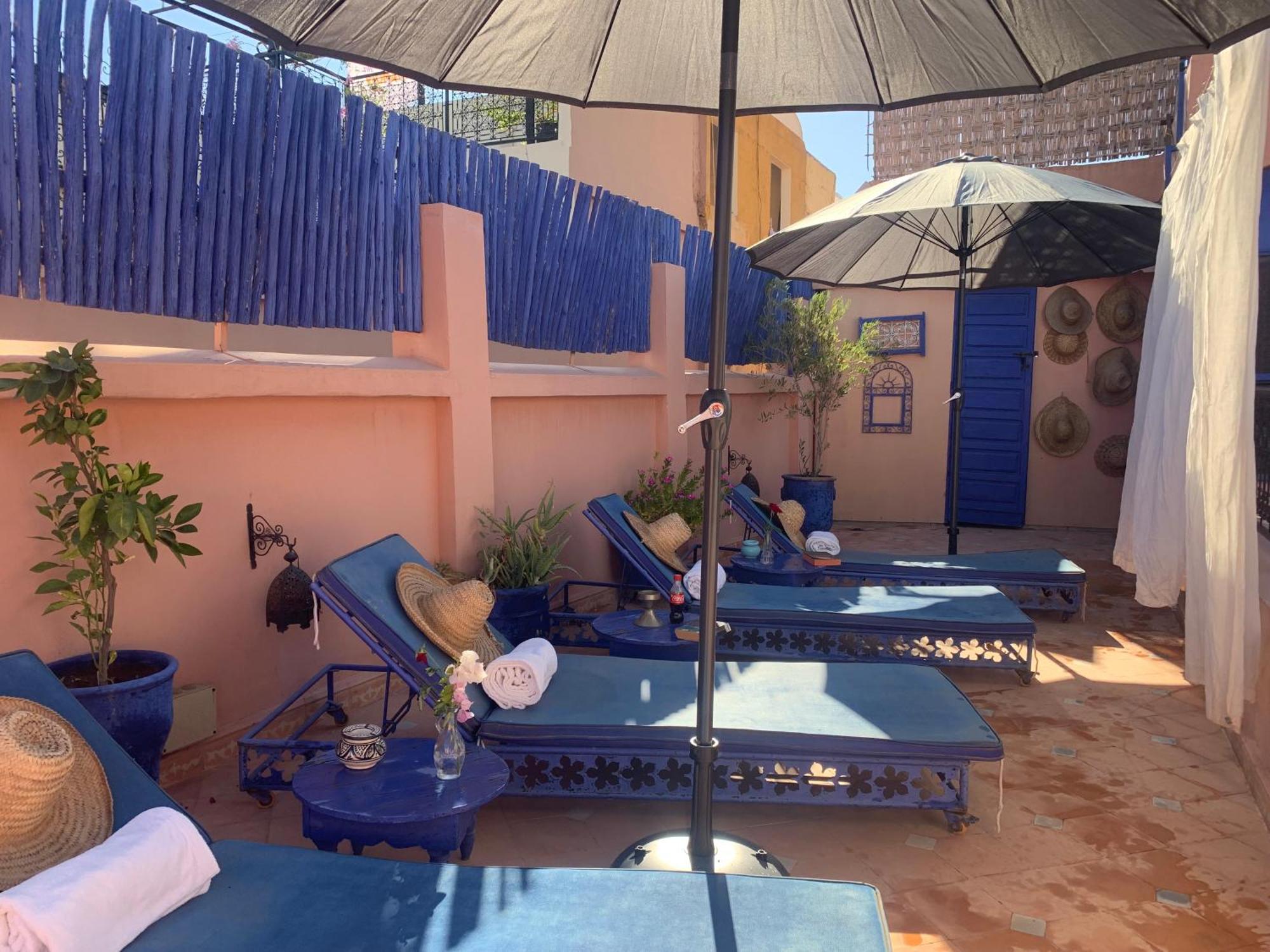 Riad Blue Berber Marrakesh Eksteriør billede